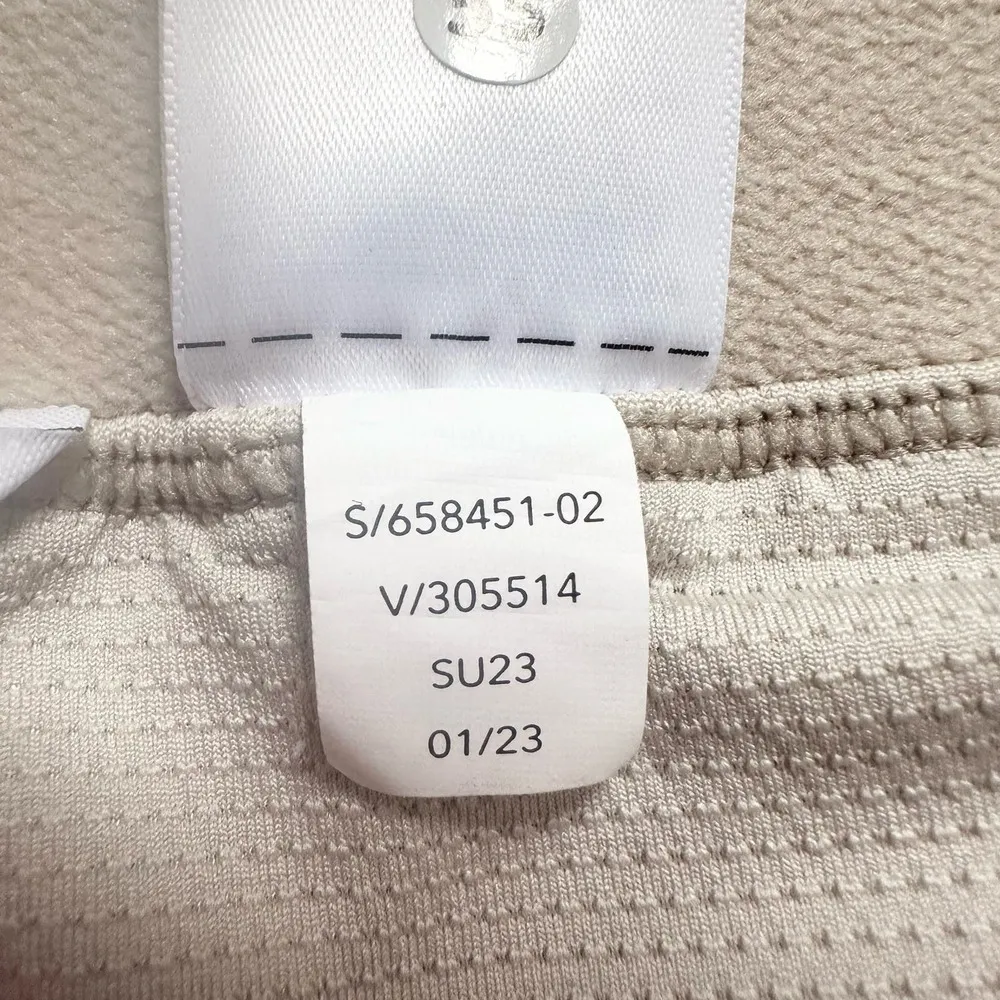 Athleta  Brooklyn Heights Abalone Grey Light Khaki High Rise Skort Shorts 18 - Image 10