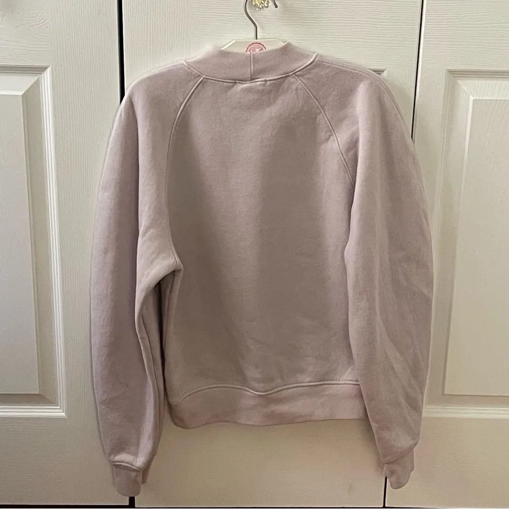 Agolde Tarron Mockneck Pullover Fondant Heather Sweater - Image 3