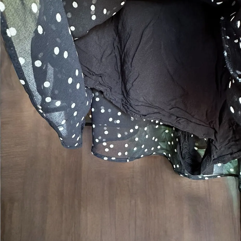 Black Polka Dot Skort - Image 4