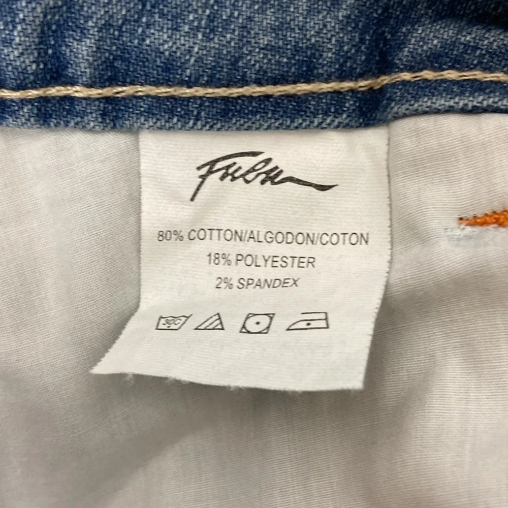 Vintage Fubu Jeans Y2K Boot Cut High Rise High Rise Size 10 Minimalist Blue - Image 11