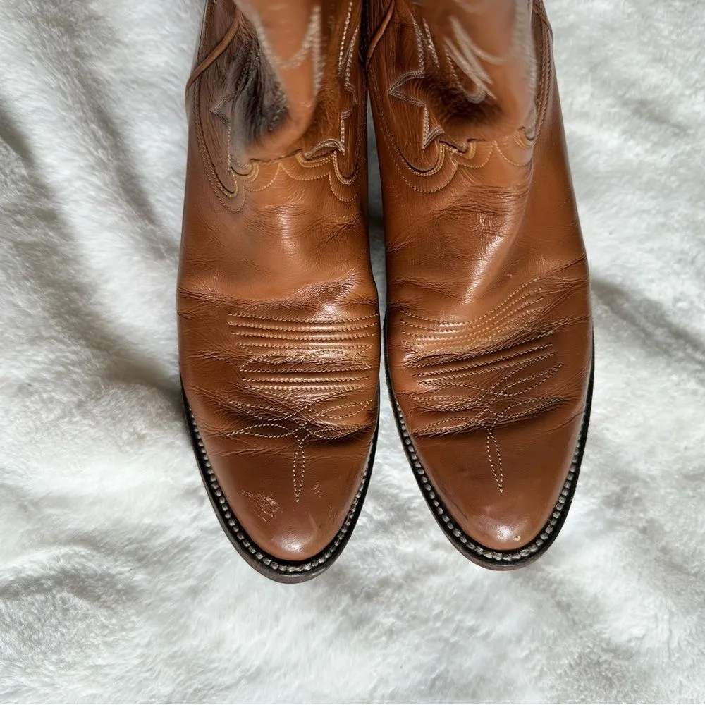 Tony Le Claire Custom Made Cowboy Boot Size 7B - Image 12