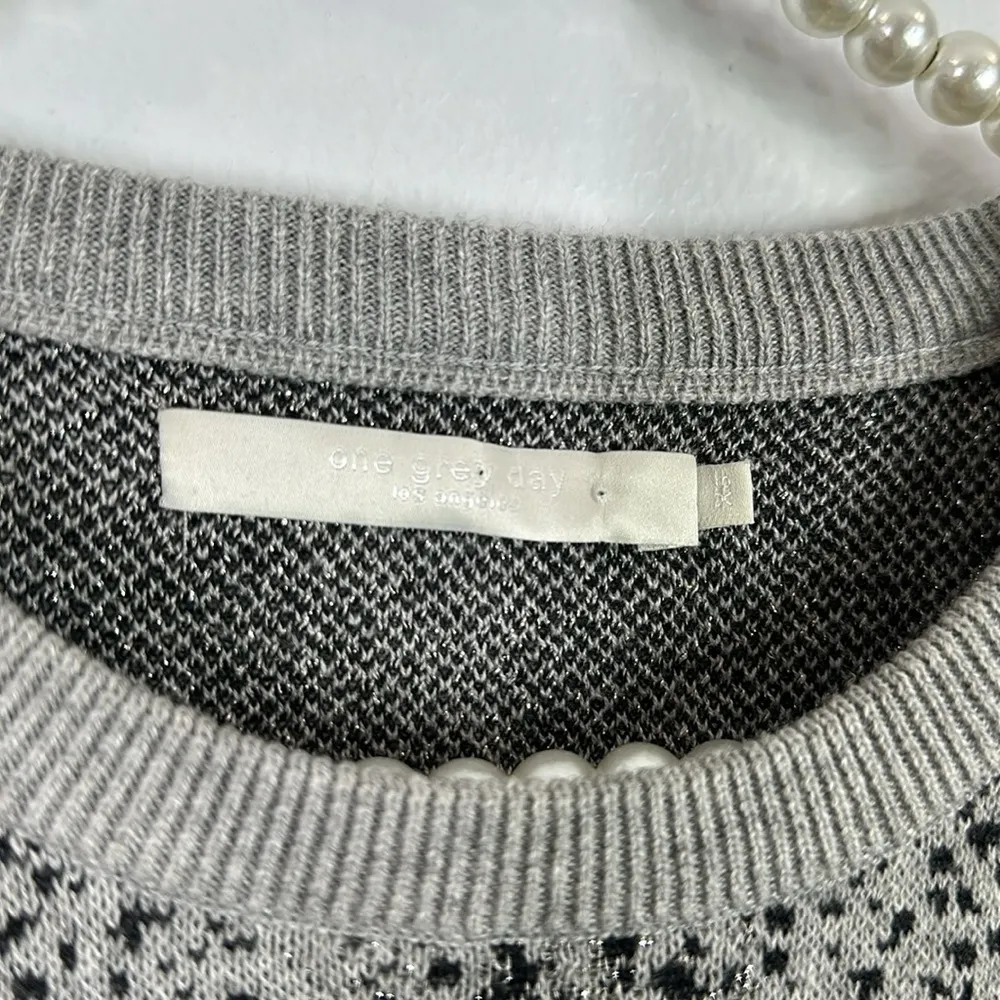 One grey day Los Angeles cashmere blend sweater size XS Gray - Image 2