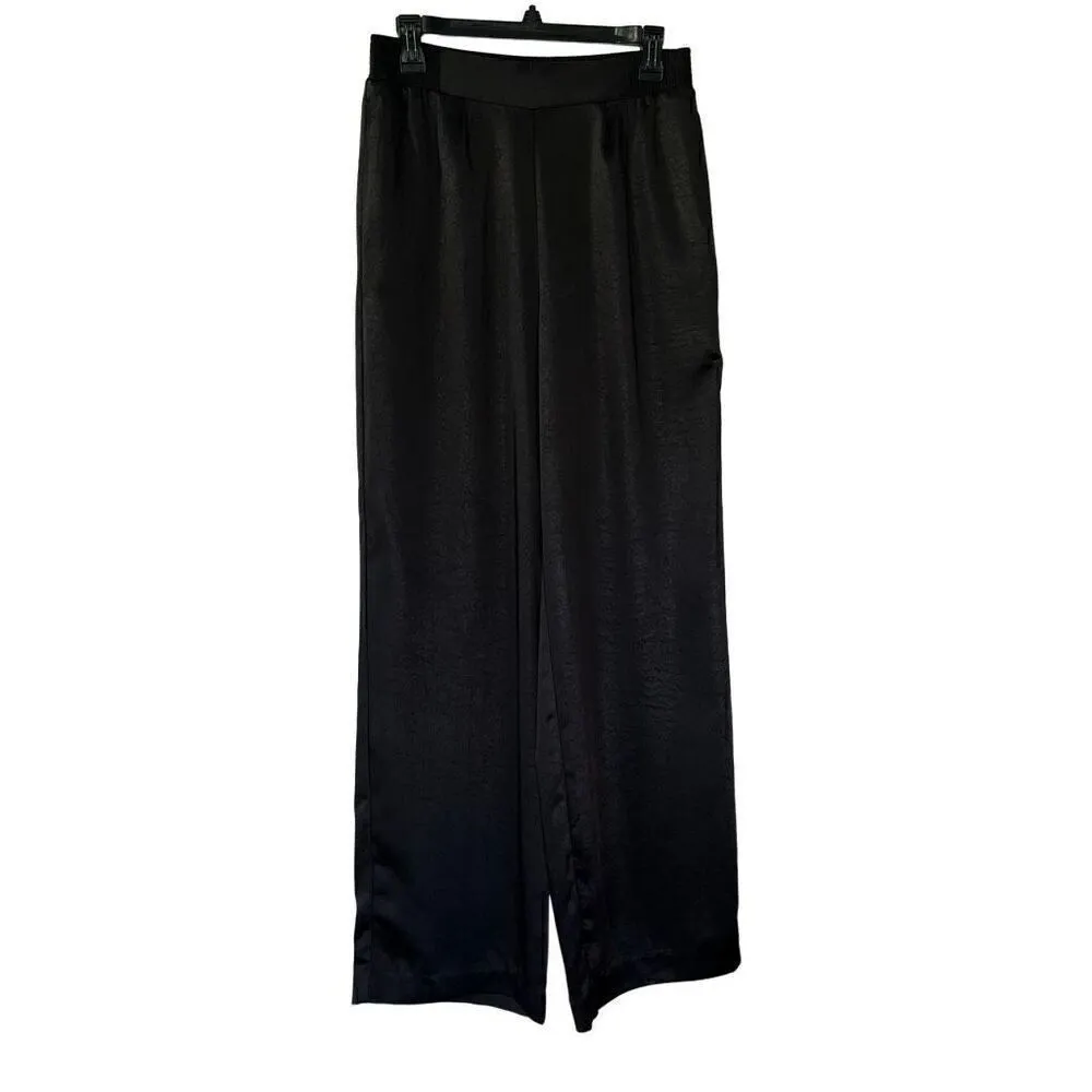 Sanctuary pull-on sateen Margot‎ wide leg pants small - Image 2