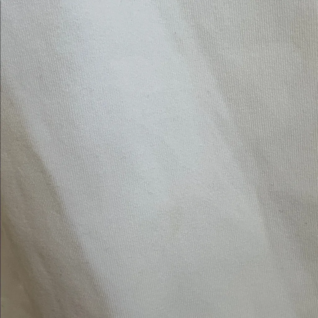 Zara White Beaded Snowflake Crewneck Sweater Small - Image 3