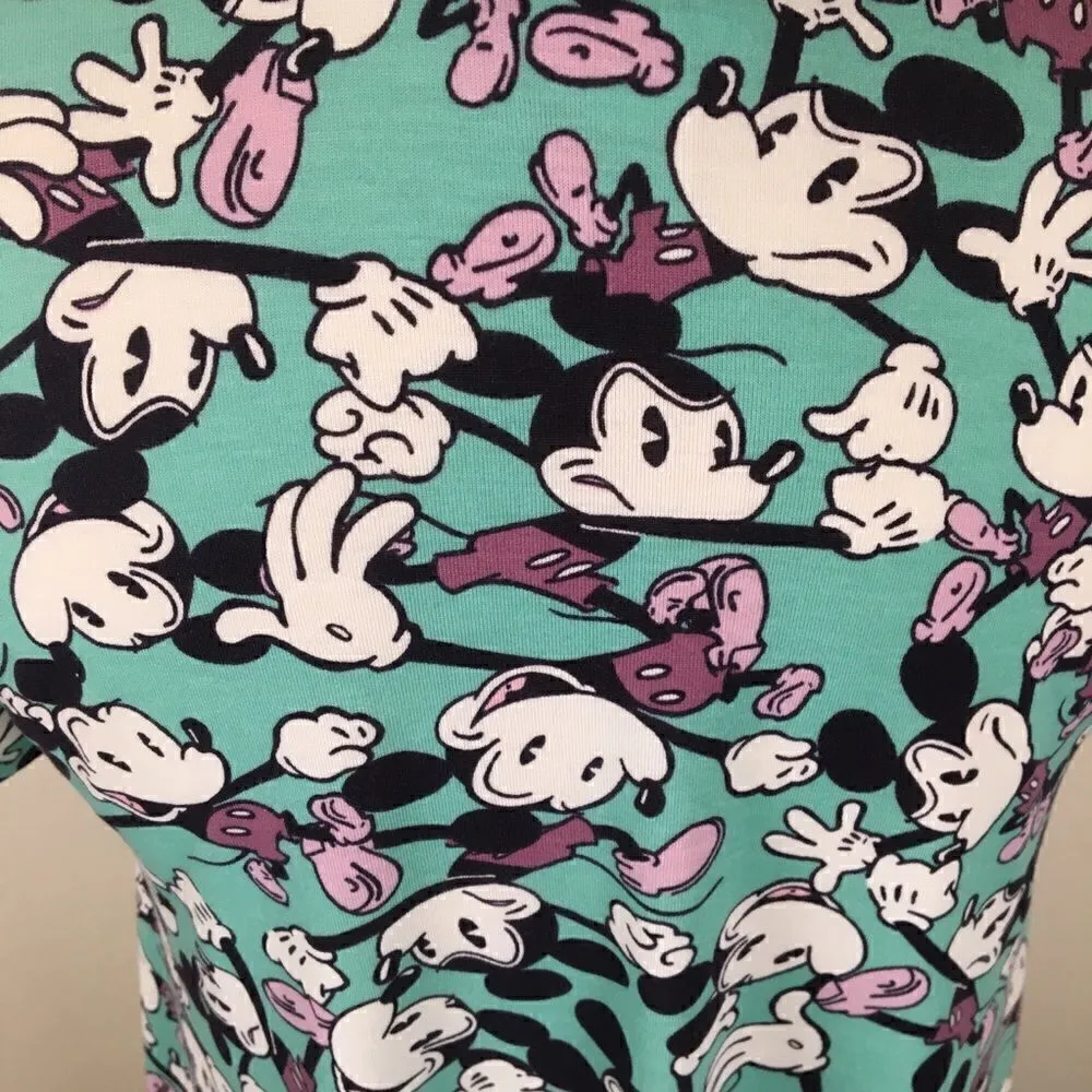 LuLaRoe Disney Mickey Mouse Carly XS - Image 5