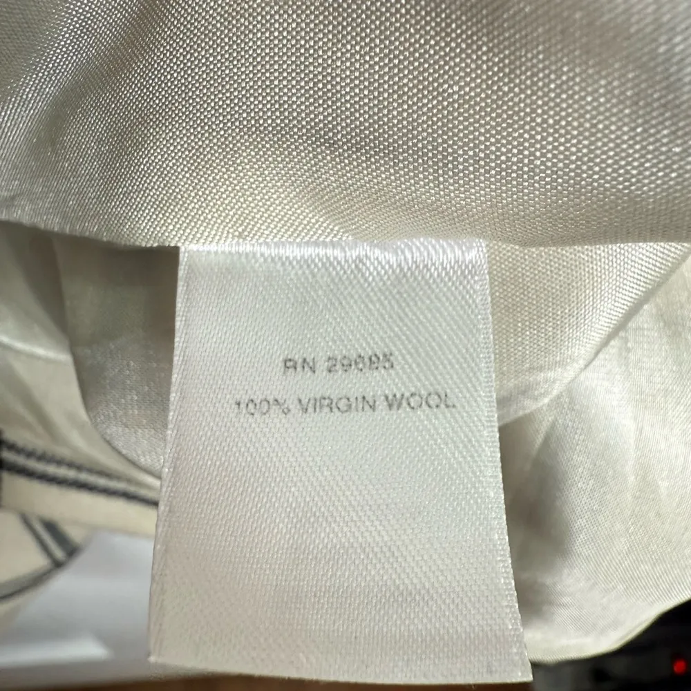 Pendleton Darcy Windowpane Plaid Virgin Wool Wrap Sleeveless Vest W1635 Sz M - Image 8