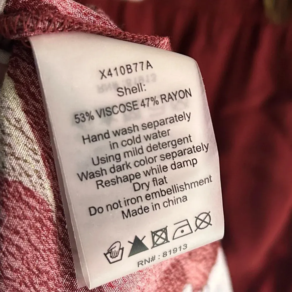 Plenty By Tracy Reese Aleah Dark Floral Dress Anthropologie Burgundy Small - Image 6