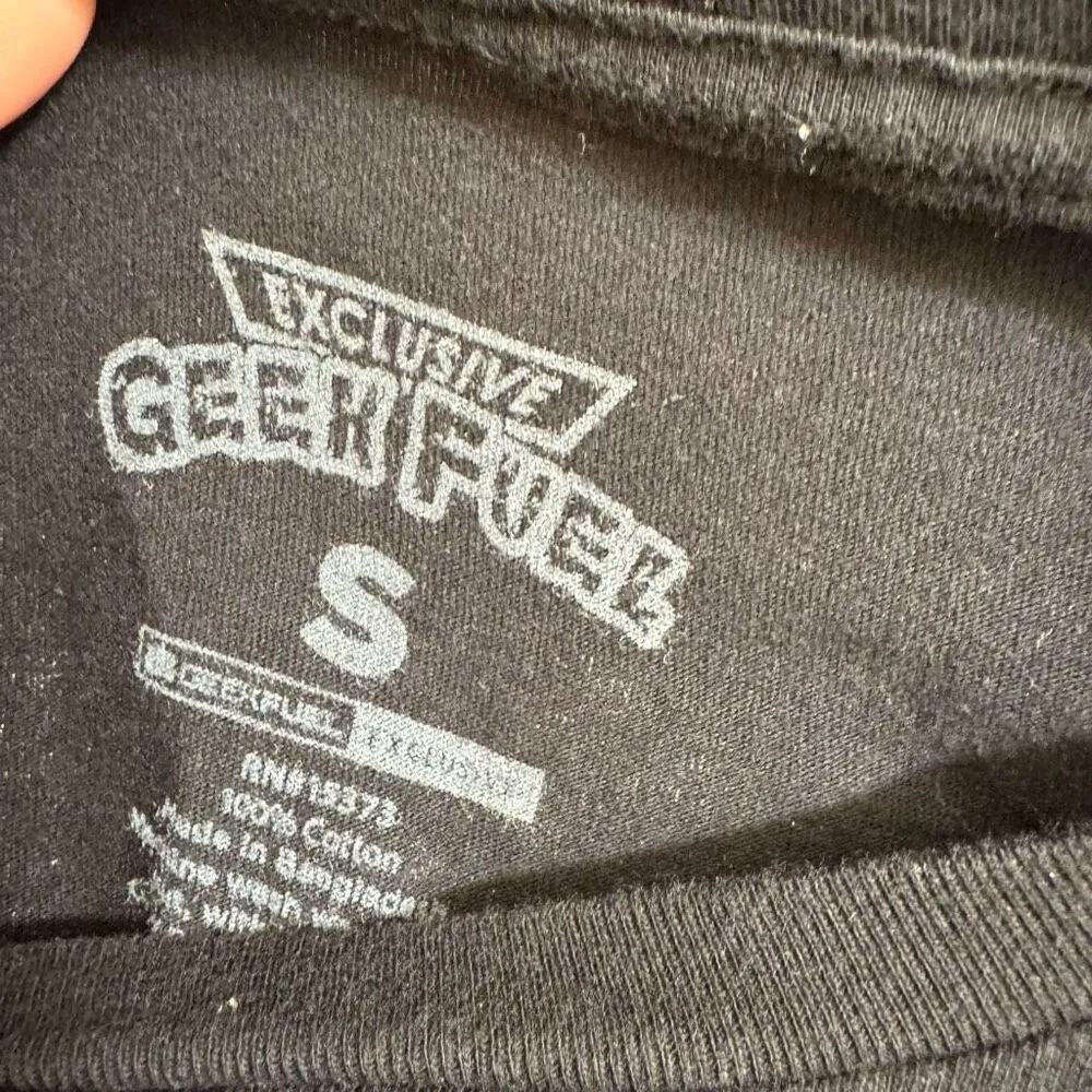 Geek Fuel Exclusive Black Green TMNT Shell's Kitchen T Shirt Women's Small - Image 4