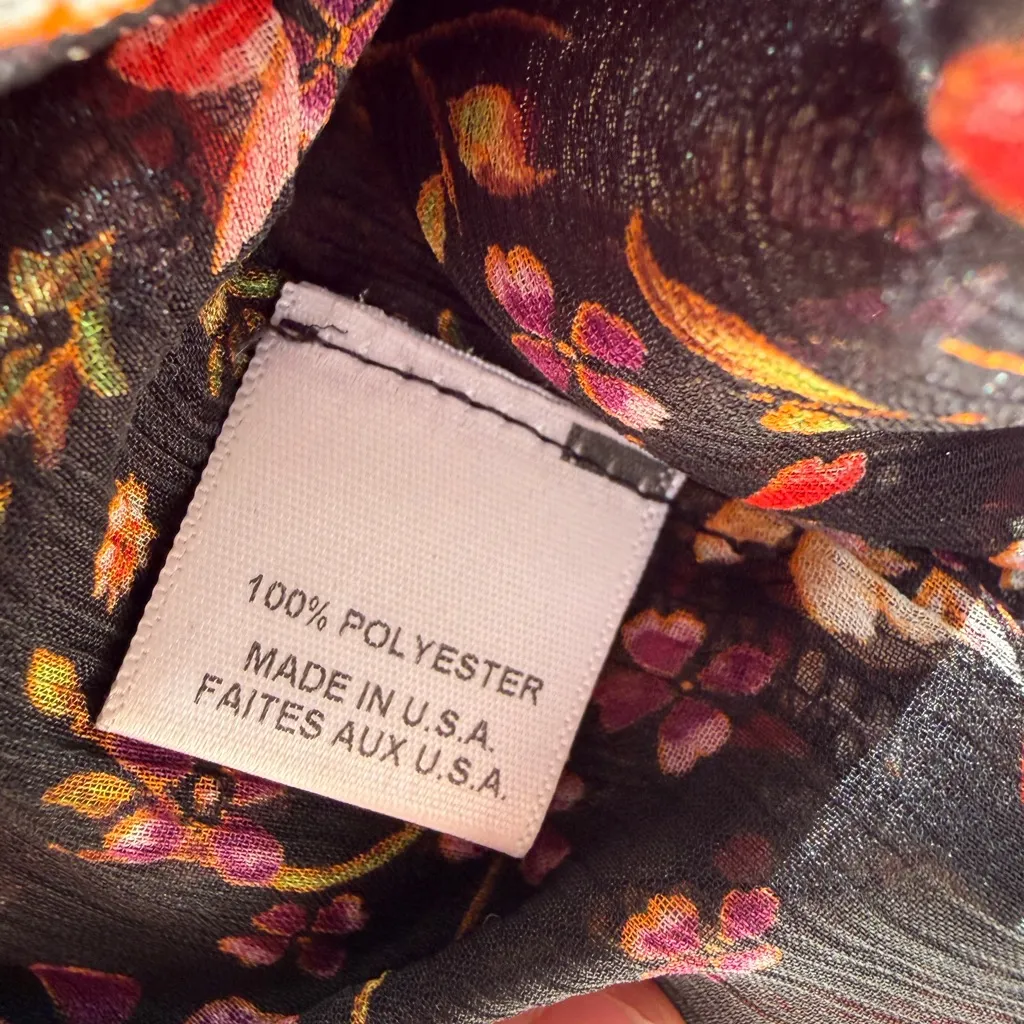 Misa Siena Chiffon Top size small - Image 7