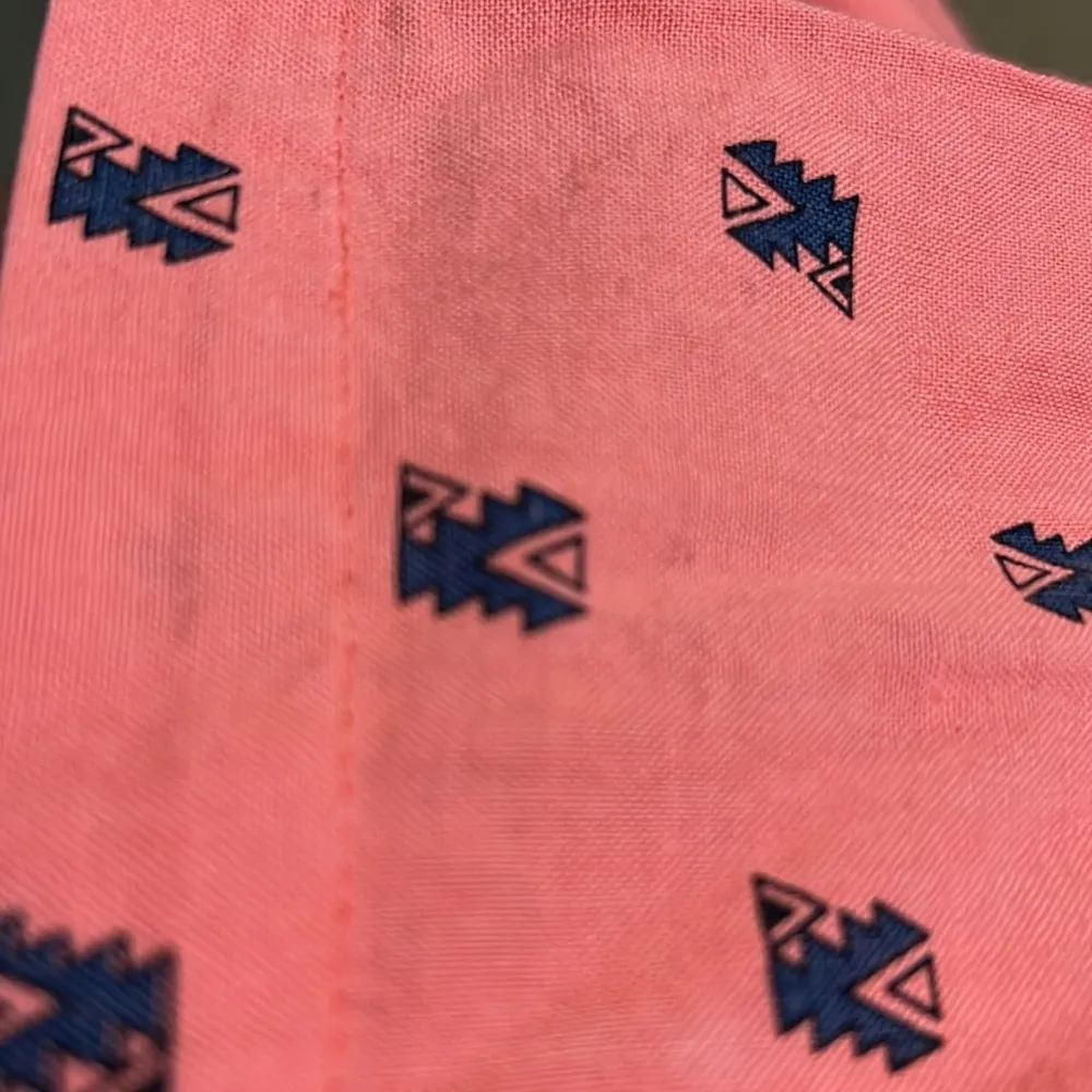 Vintage 1980’s ’’s single stitch Sudden Impact neon orange, coral Shoulder pads Orange Size M - Image 9