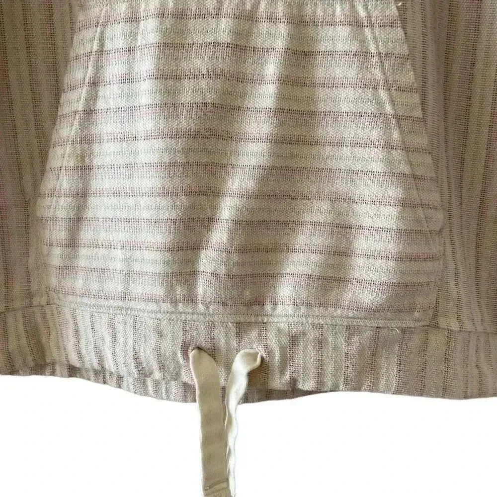 Lucky Brand Women's Hoodie Cotton Beach Bohemian Cangaroo Pocket SZ M #1483 - Image 5