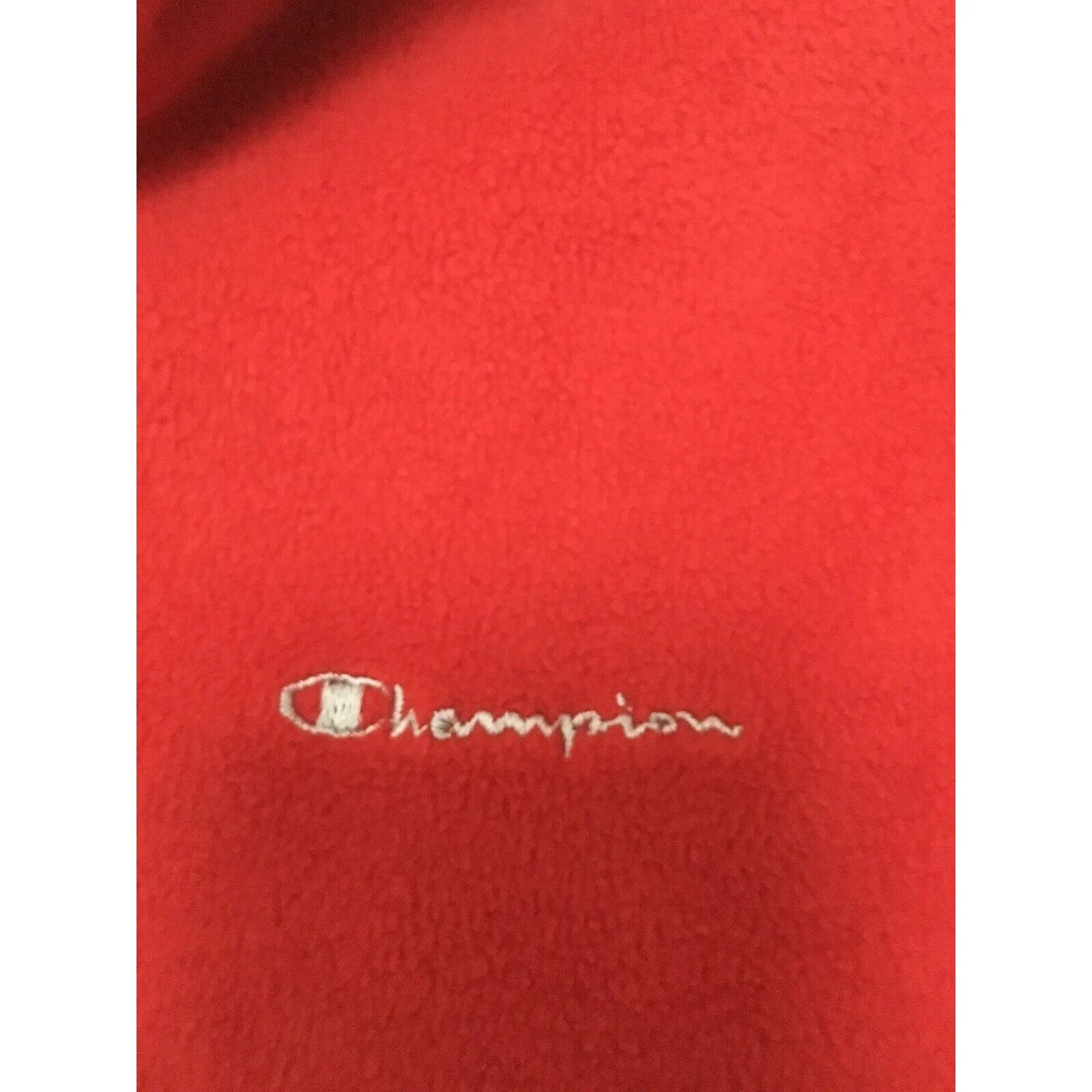 Champion Adult Women's Full Zip Jacket Coat Reversible Size Small Black Red - Image 10