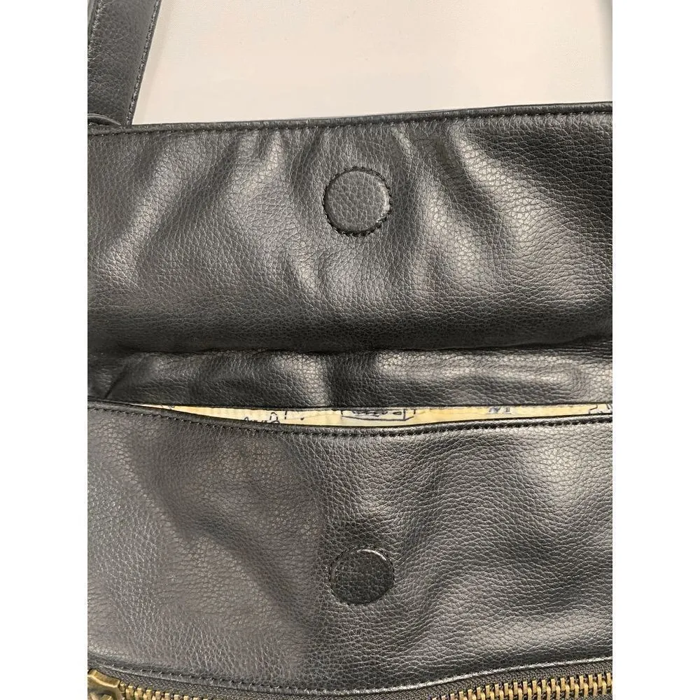 Hollywood Intuition by Jaye Hersh Black Shoulder Purse Black - Image 7