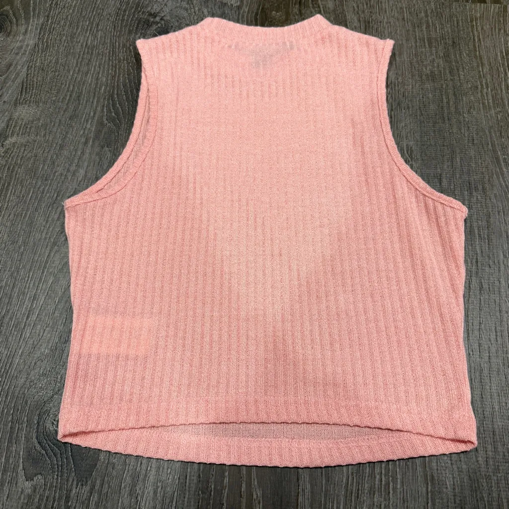 Bundle of 3 SHEIN Ribbed High Neck Crop Tops - Image 9