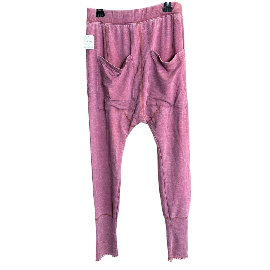 Intimately Free People Cozy All Day Harem Joggers Winding Road Mauve New W/ Tags - Image 3