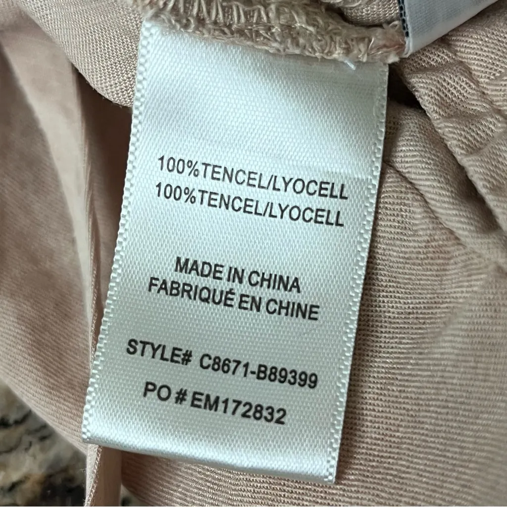 Cloth & Stone  Pink Tie-Dye Romper Size M | Button Front Soft Wash One Piece - Image 8