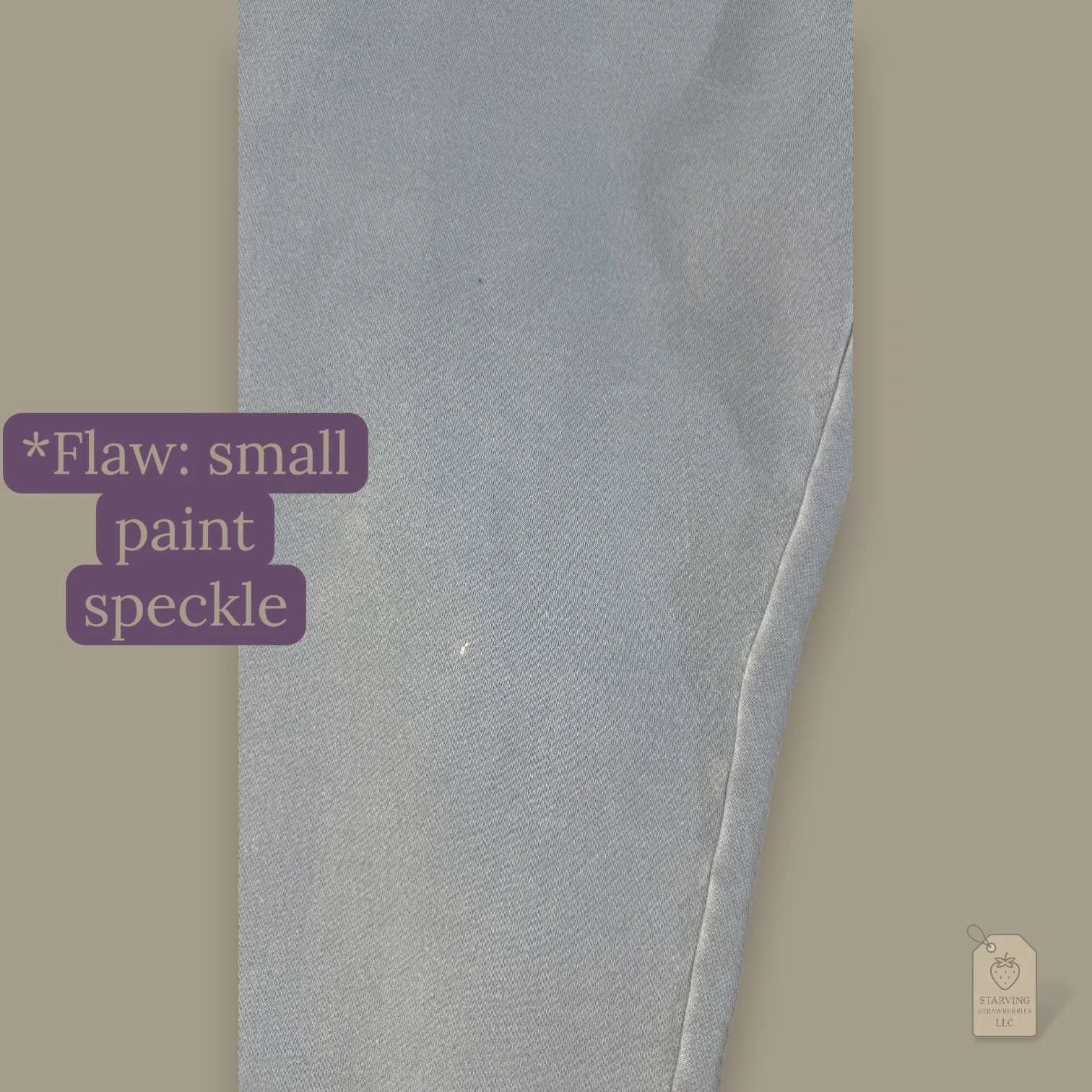 Abercrombie & Fitch Garment Dyed Blue Fleece Joggers Sweatpants Size L - Image 5