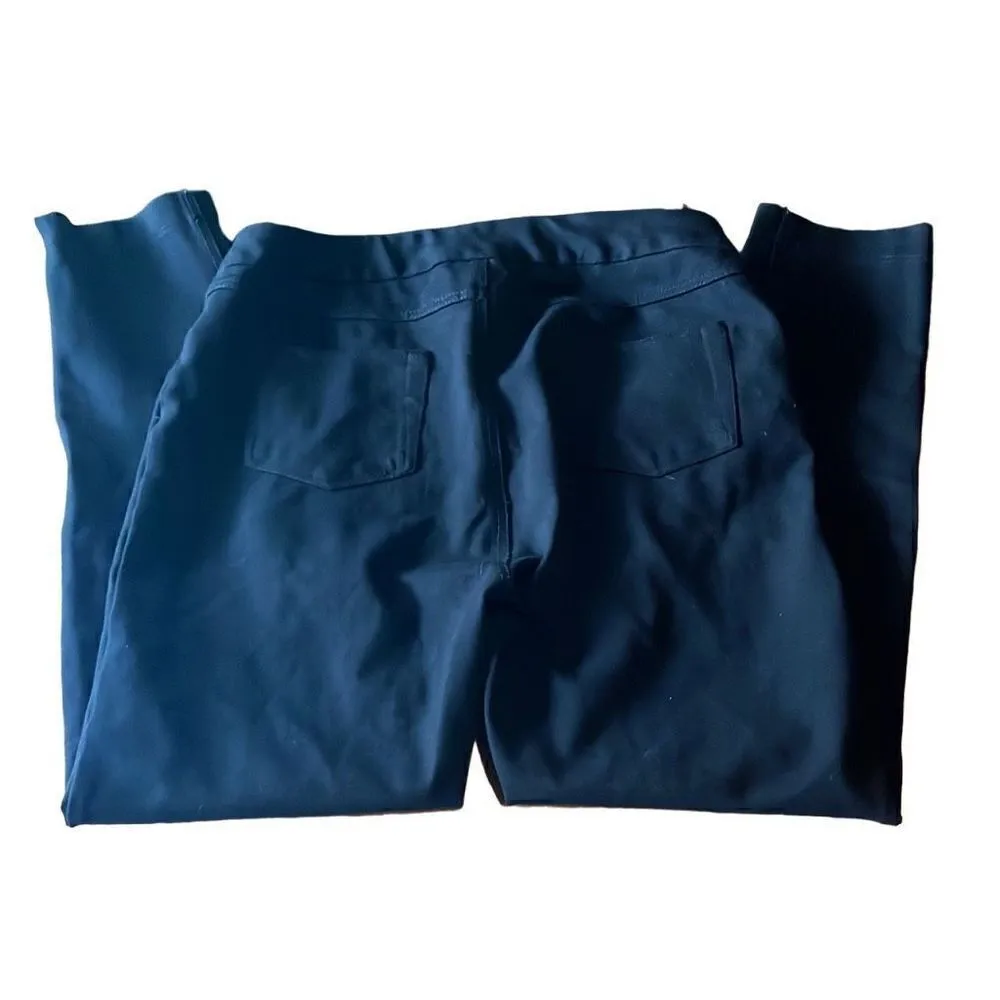 Soft Surroundings Women's Black Straight Leg Casual Pants Size M - Image 3