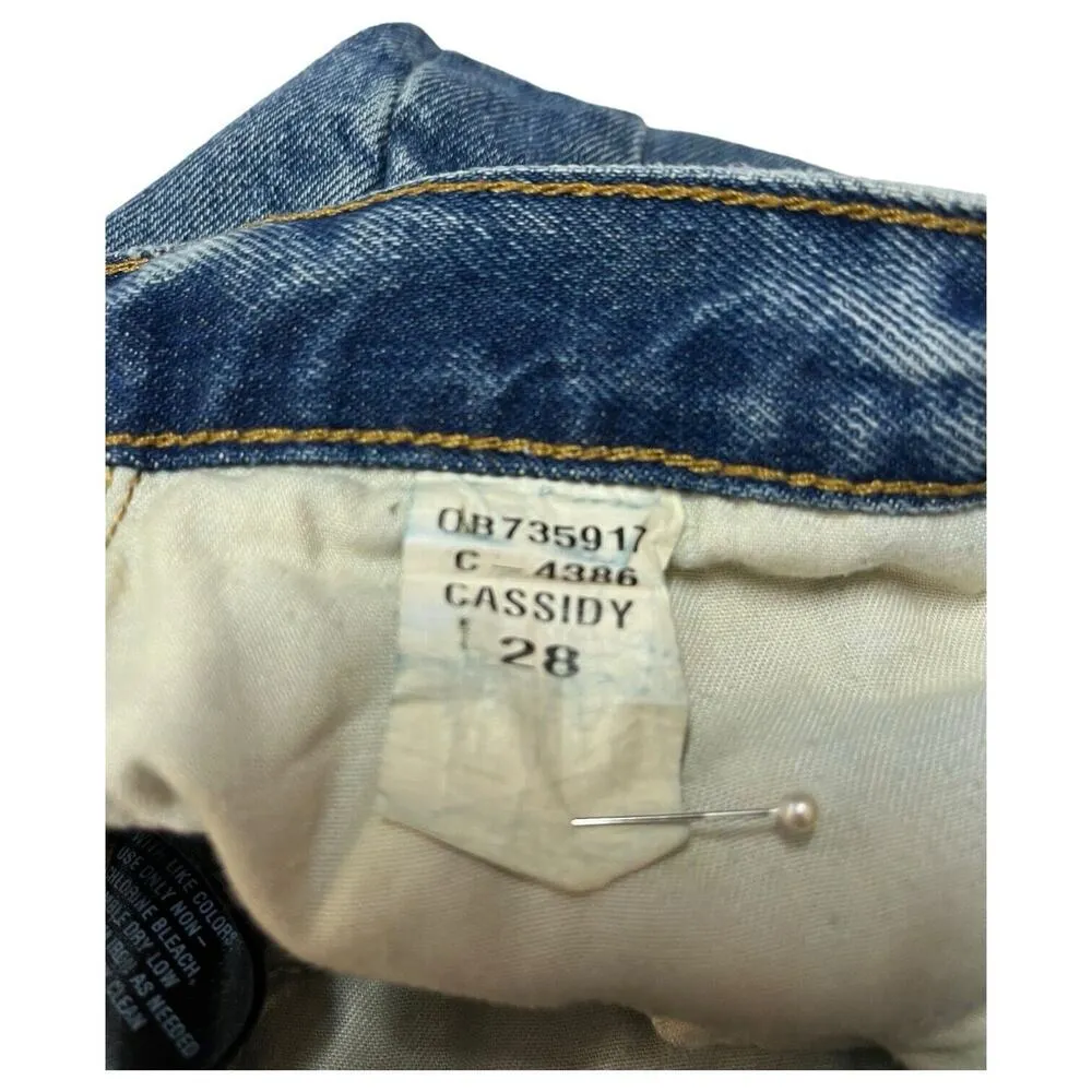 BDG Urban Outfitters Jeans Womens 28 Cassidy Button Fly Straight Narrow High - Image 6