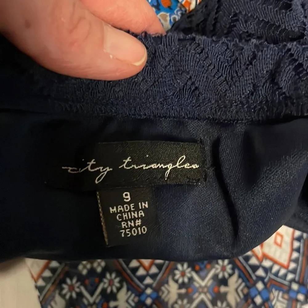 City Triangles Strapless Dress Sz 9 - Image 6