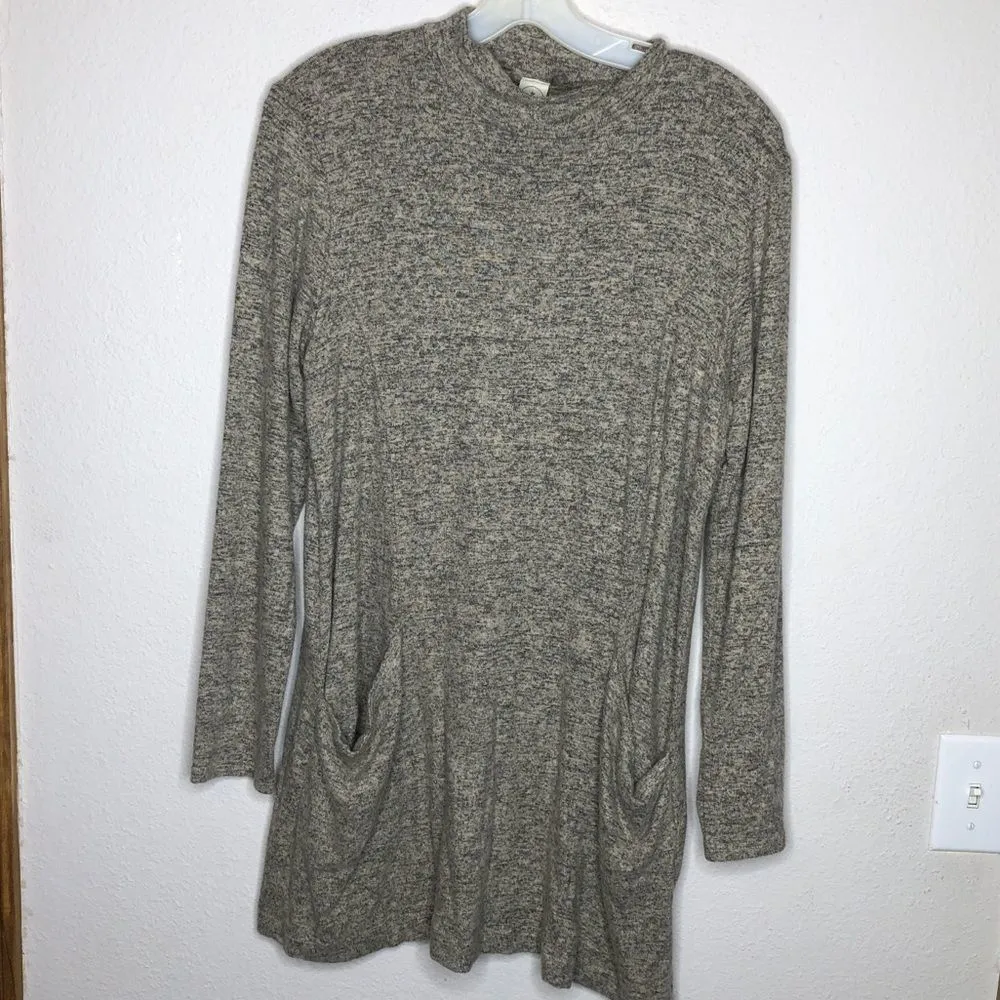 Paper Crane Tunic Sweater Dress Top‎ With Pockets - Image 4
