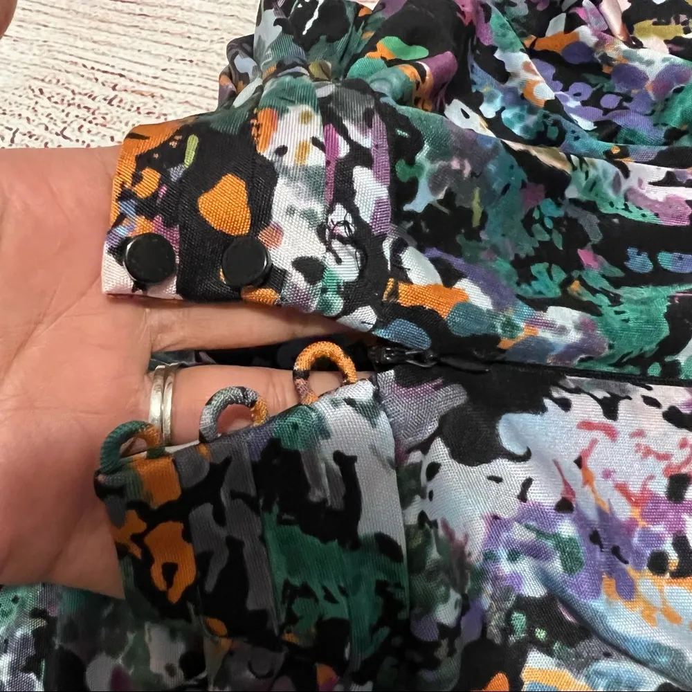 Catherine Malandrino Women Green Casual Dress S - Image 7