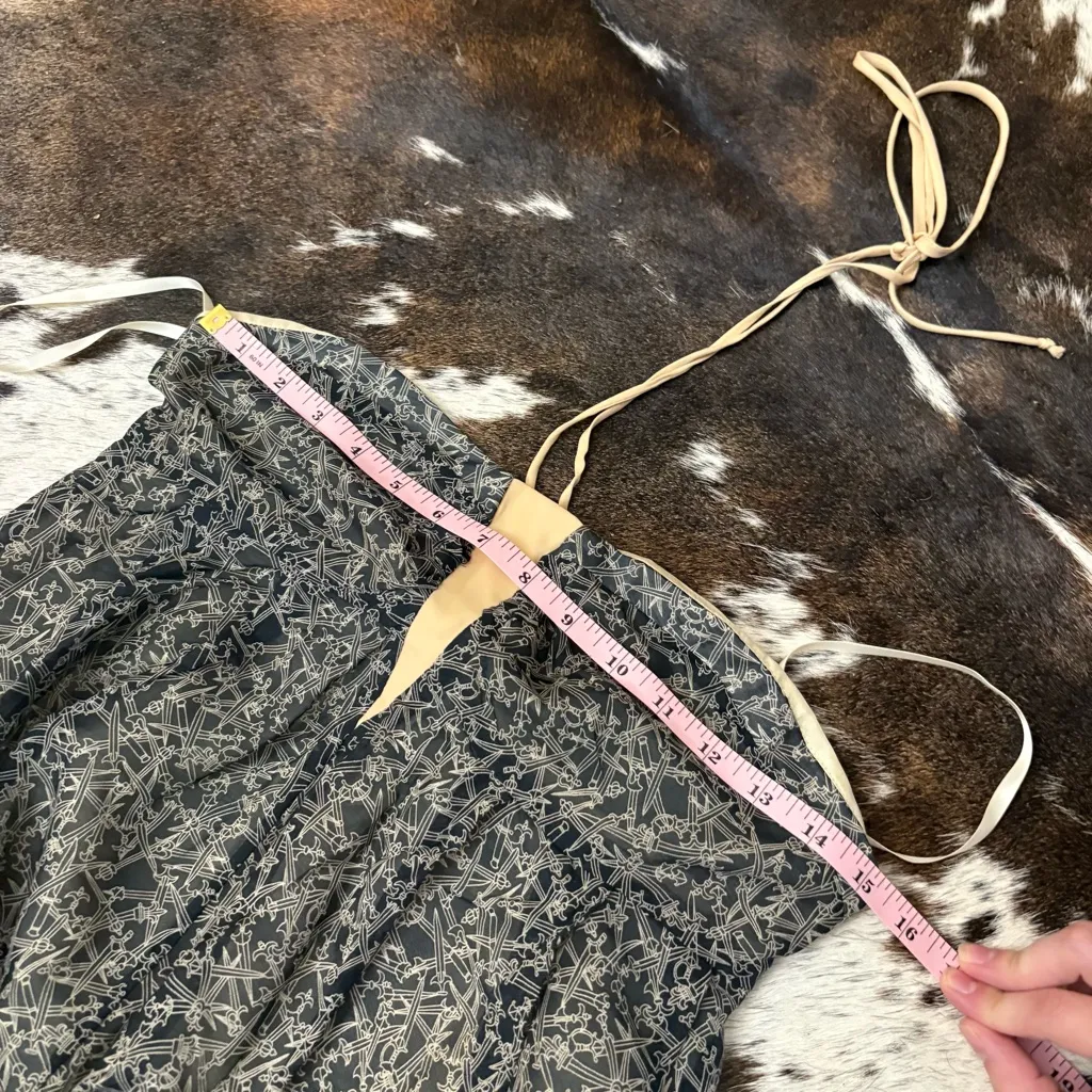 RAG & BONE Silk Maxi‎ Halter Dress Size 8 - Image 9