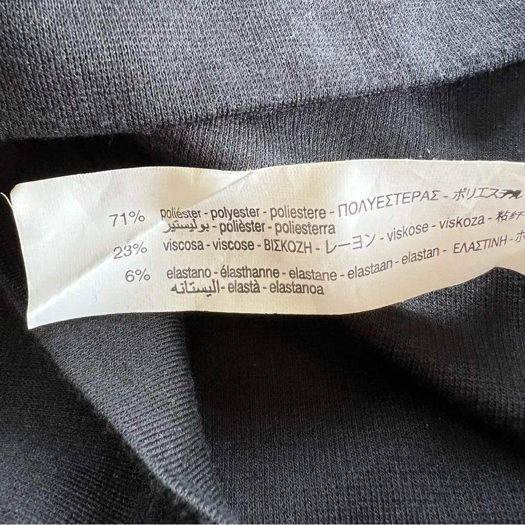 Zara Dress Bodycon Midi Black Sleeveless Knit Sheath Tank M Party Chic Date Mod - Image 11