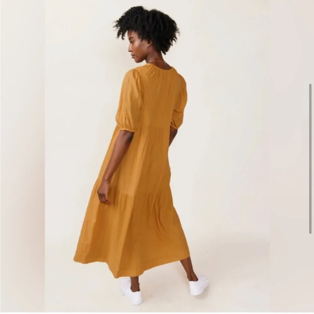 Able Florence Maxi Dress Yellow - Image 3