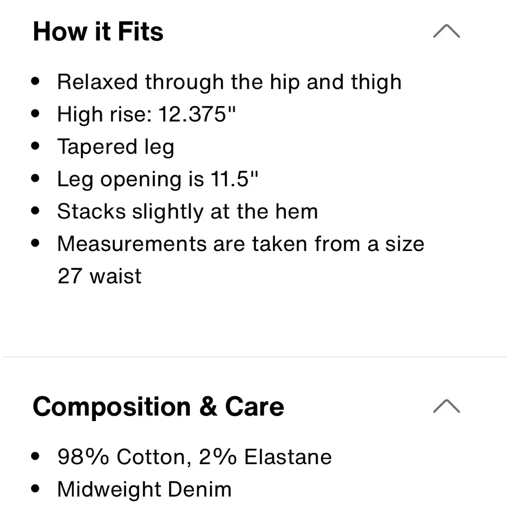 Levi’s High Waisted Taper Jeans - Image 6