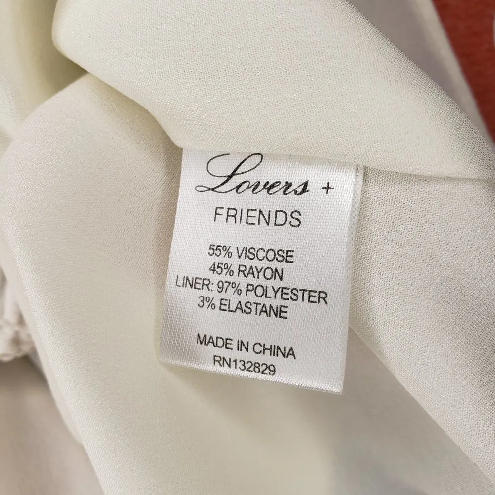 Dream Lover Bold Stripe Off Shoulder Tie Sleeve Top Medium - Image 7