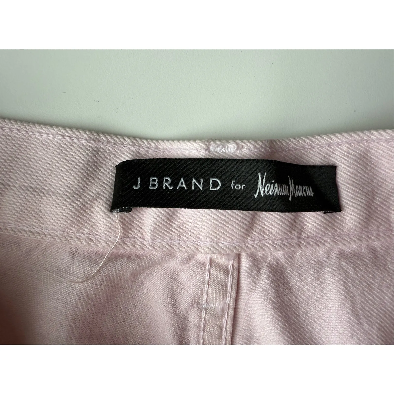 J Brand Joan Crop Wide Leg High Rise in Pandora Light Pink Jeans size 29 - Image 5