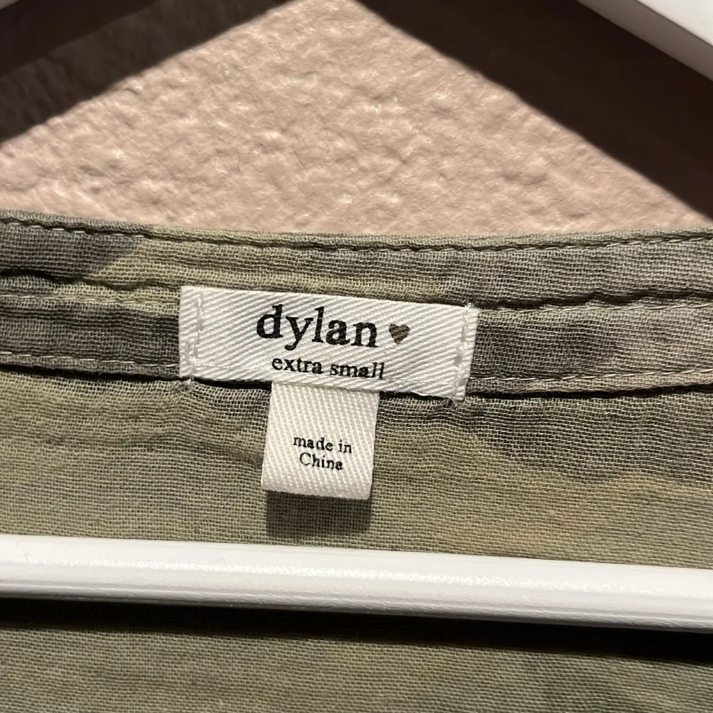 Dylan Women’s Camouflage Oversized Cotton Top Size XS - Image 5