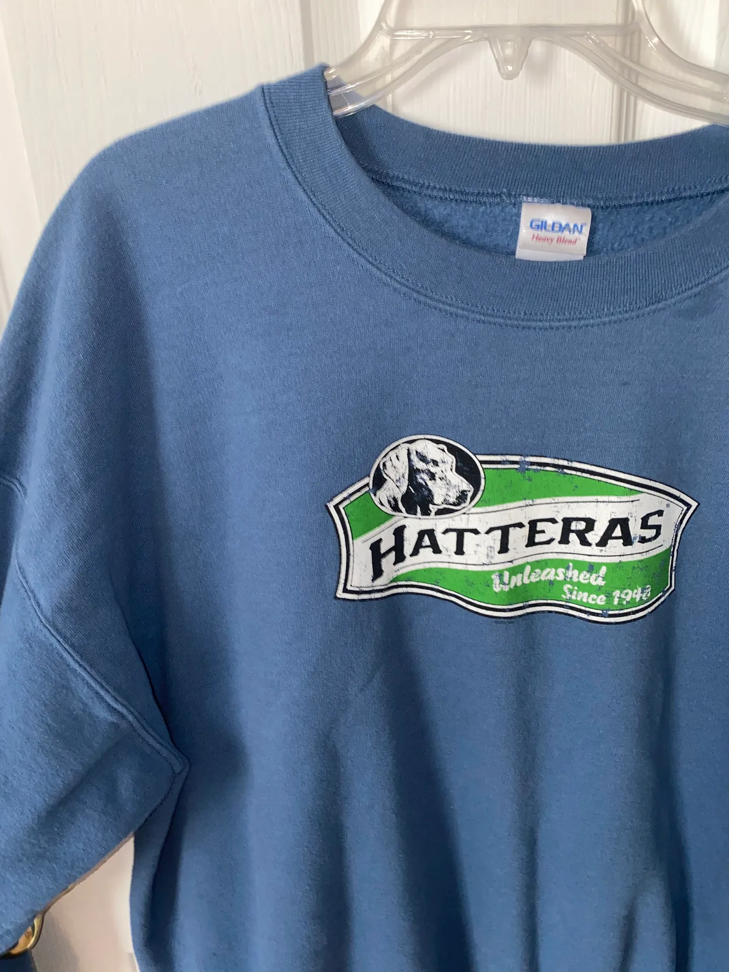 Hatteras Sweatshirt Blue Size XL - Image 3