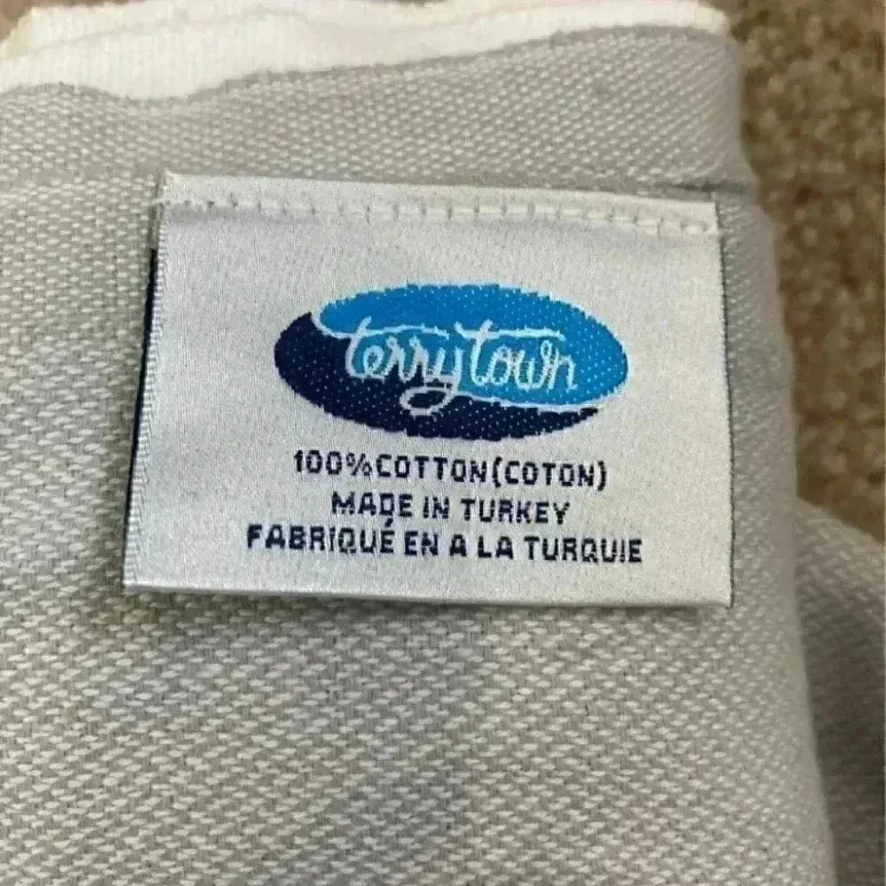 ⭐️ Terry town white and blue scarf - Image 3