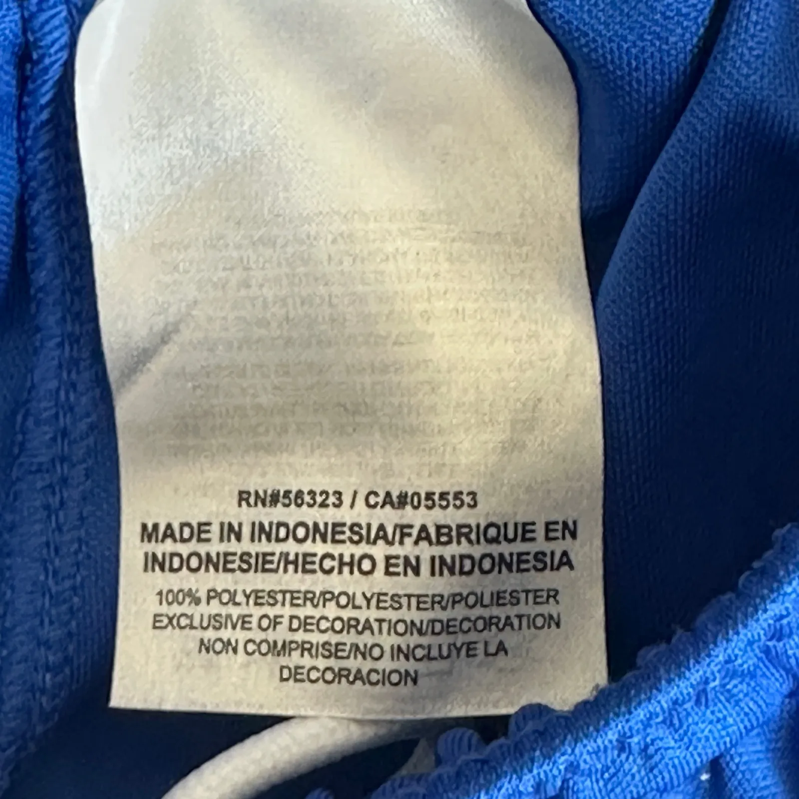 Nike Athletic Shorts Womens S Blue Dri-FIT Striped Quick Dry Athleisure Fitness - Image 4