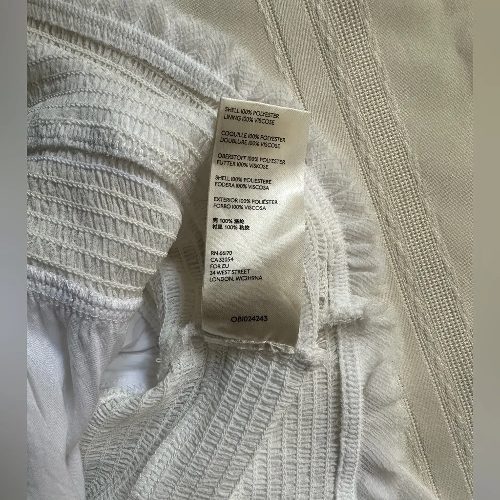 Free People White Long Sleeve Blouse - Image 14