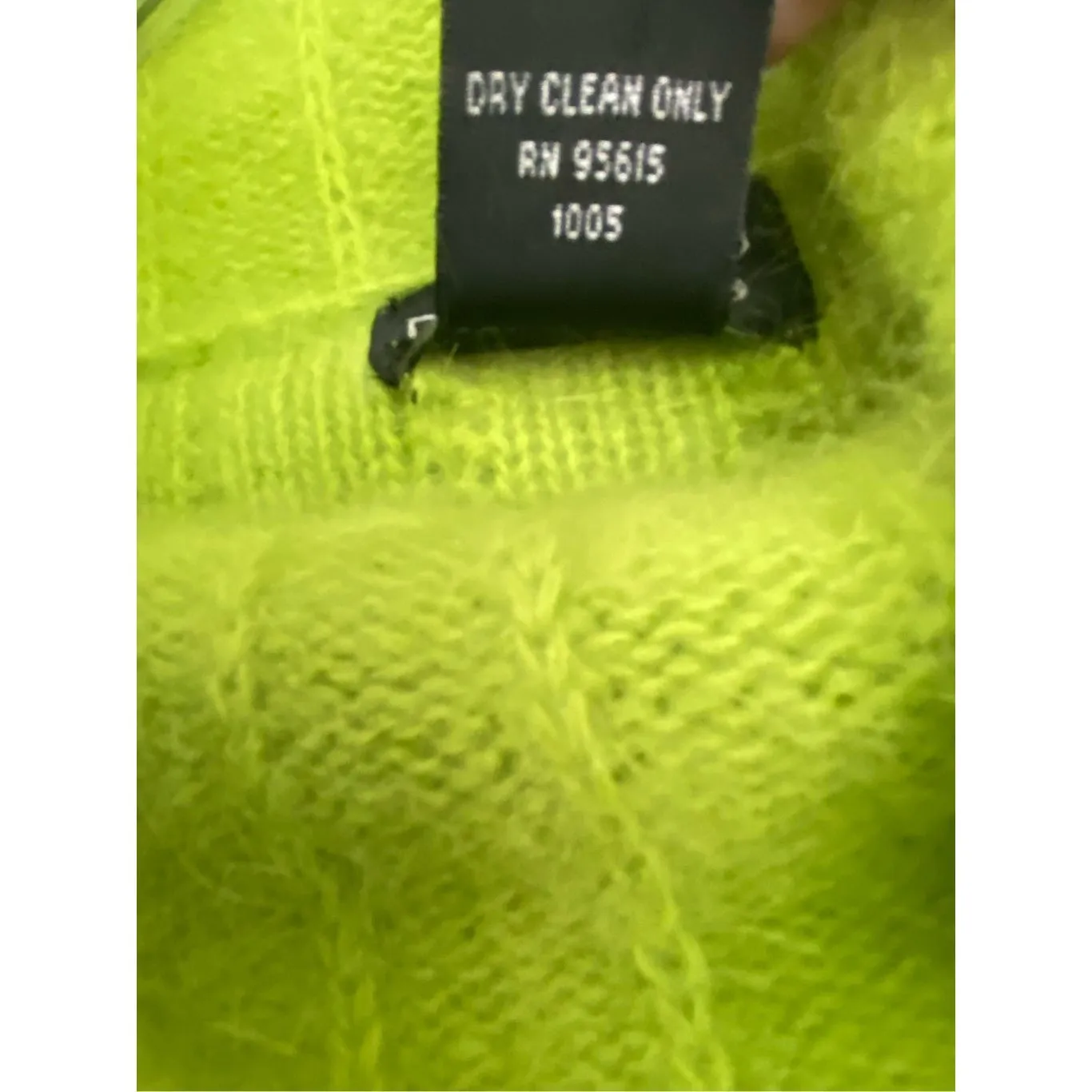 Rafaella Cowl Neck Angora / Lambwool Sweater Sz Xl - Image 5