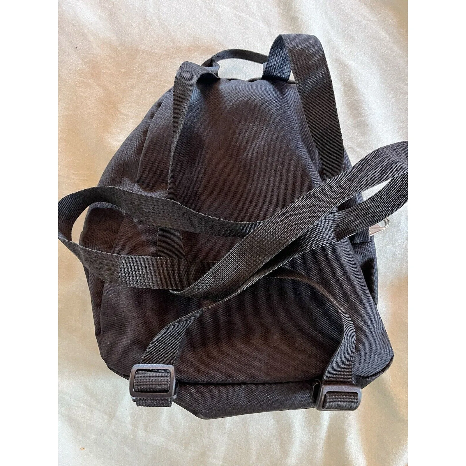 JanSport Half Pint Mini Backpack Day Bag for Travel Black Back To School Fun EUC - Image 6