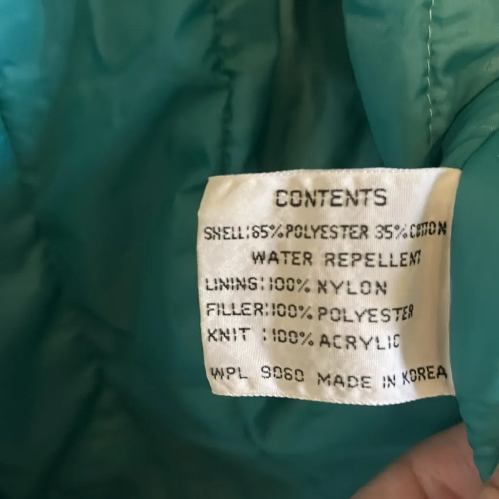 Vintage 80s coat TRENDZ by Ms. Freddi with detachable hood ski jacket Size XL - Image 7