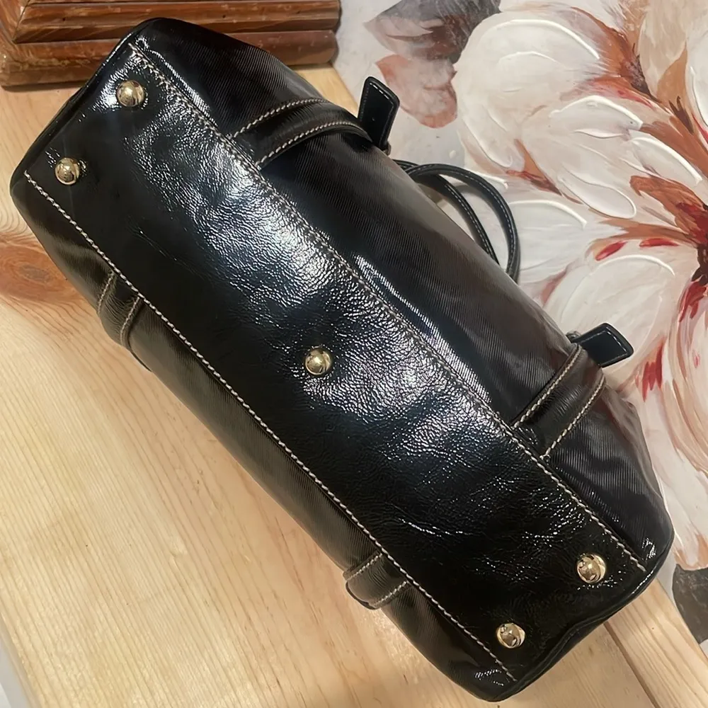 Gucci  Britt Web Boston Duffle Bag - Image 8