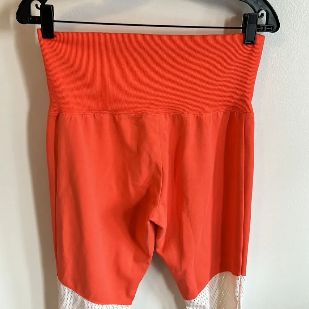 Nike Essential Mesh Panel Jogger Orange/ White - Image 6