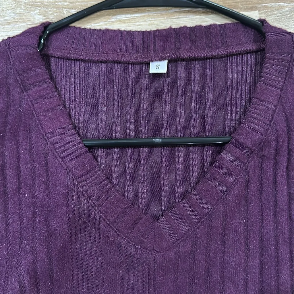 Women's Purple V - Image 2