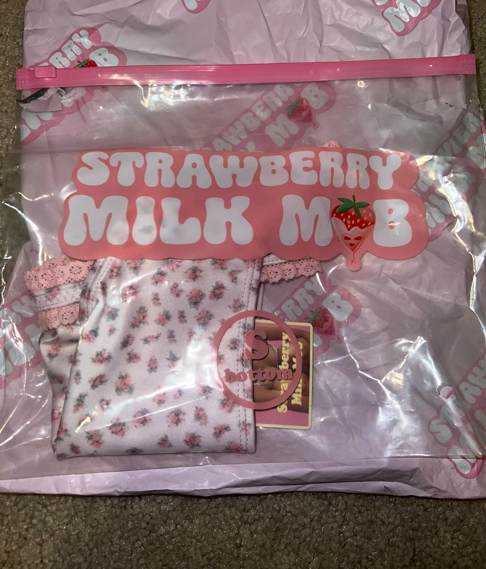 Strawberry Milk Mob Bikini - Image 4