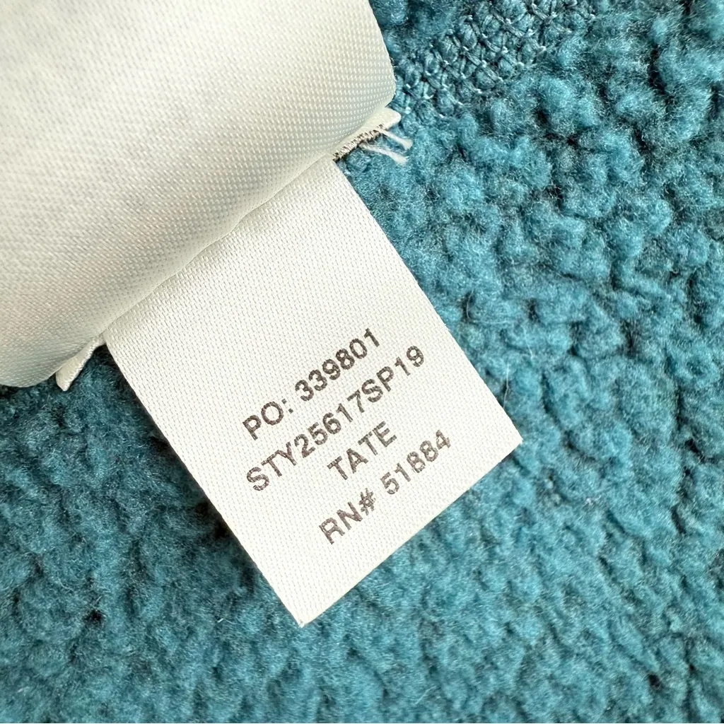 Patagonia Better Sweater 1/4 Zip Teal Blue Women’s Sz S - Image 13