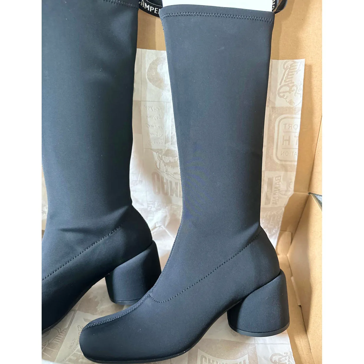 Camper Niki Mid Calf Boot BLACK NWT Size 7 / 37 EU - Image 4