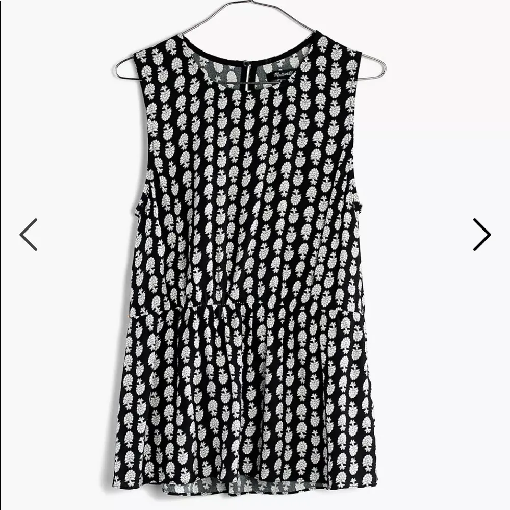 Madewell Ruffle Tank Top in Bloomstamp Size XS - Image 12