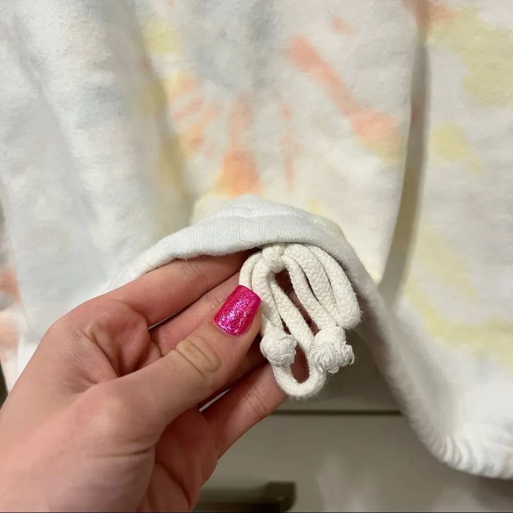 American Eagle Pastel Tie Dye Quarterzip - Image 4