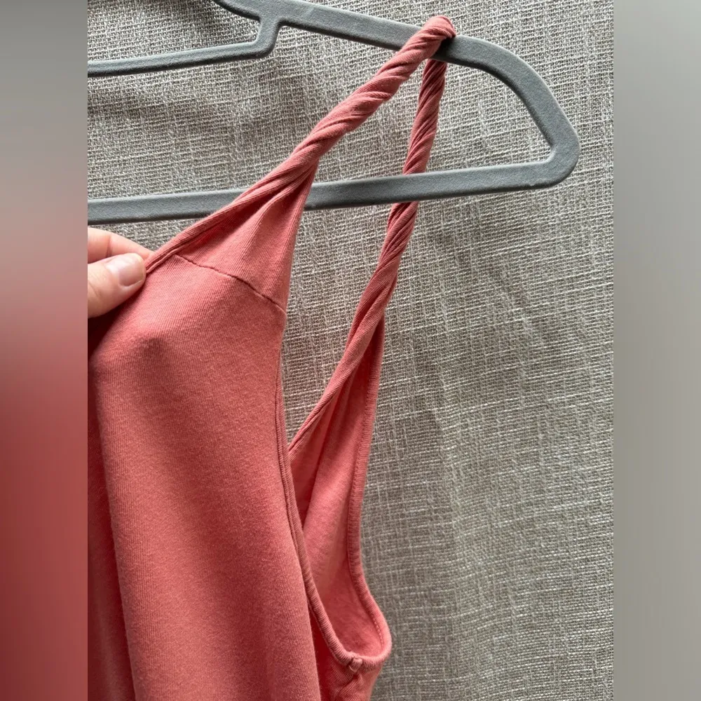 Current Elliott Twisted Tank Canyon Rose Size Large 100% Cotton Casual Colorful - Image 7