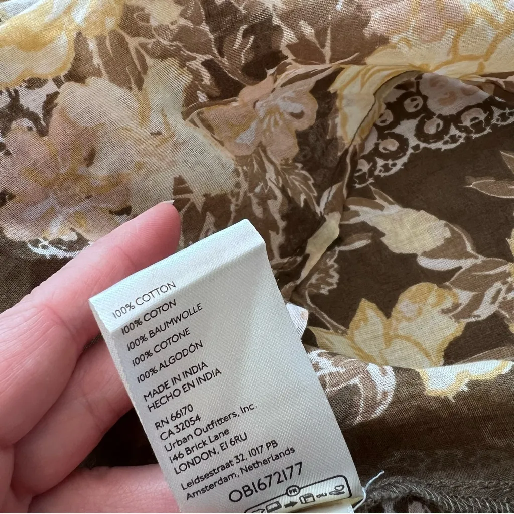 Free people Elena‎ printed billowy top floral print - Image 7